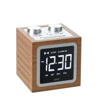 LCD clock radio