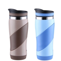 Stainless steel vacuum office insulation cup