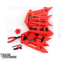 Toolbox red (set of 9)