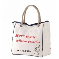 Canvas shopping bag