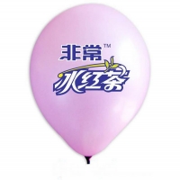 Latex matte advertising balloon