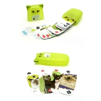 Shaped plastic box packaging poker