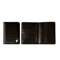 Genuine leather business card bag