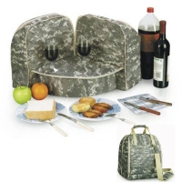 Fan shaped table picnic bag