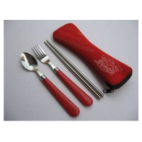 Plastic handle three piece set